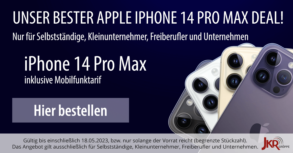 iphone 14 pro max mit vertrag
